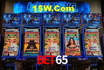 Variedade de jogos na Bet65
